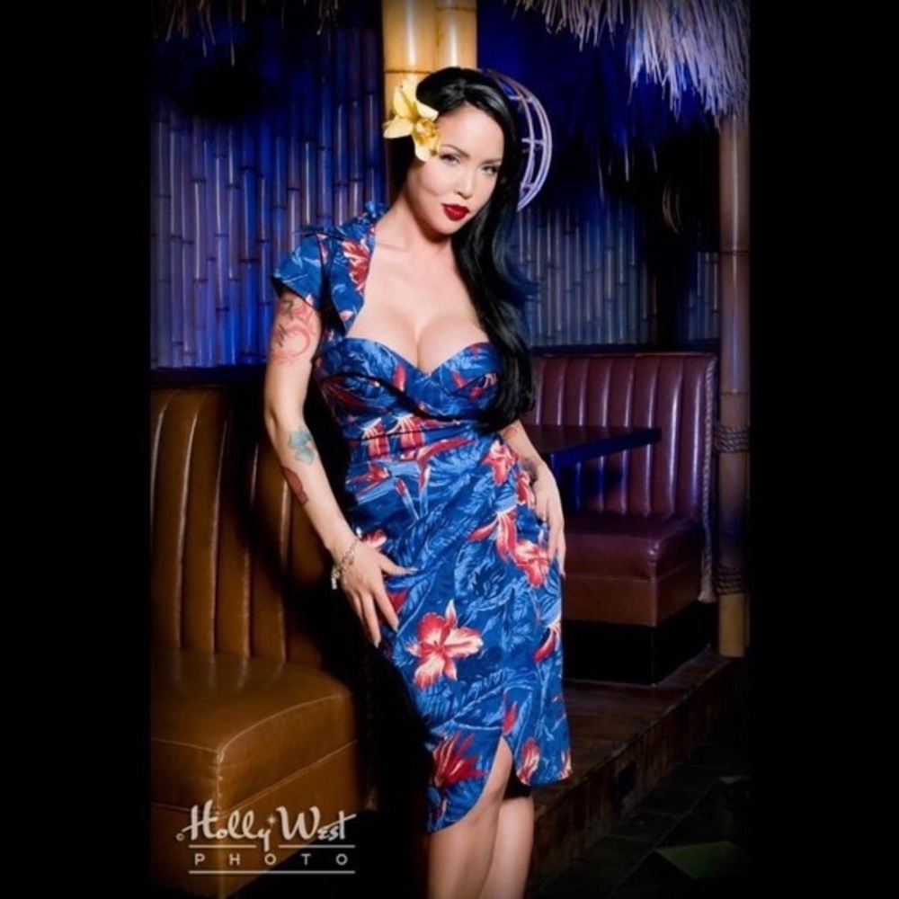 COPY - Deadly Dames Malibu Tiki Dress
